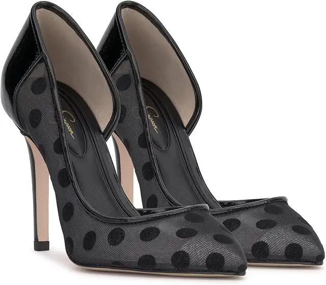 Jessica Simpson Prizma 8-P (Black) High Heels Cover