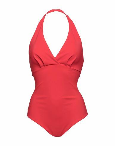 Chiara Boni La Petite Robe Woman One-piece swimsuit Red Polyamide, Elastane Cover