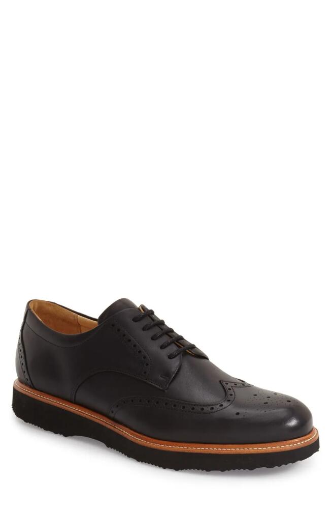 Samuel Hubbard 'Tipping Point' Wingtip Oxford in Black Cover