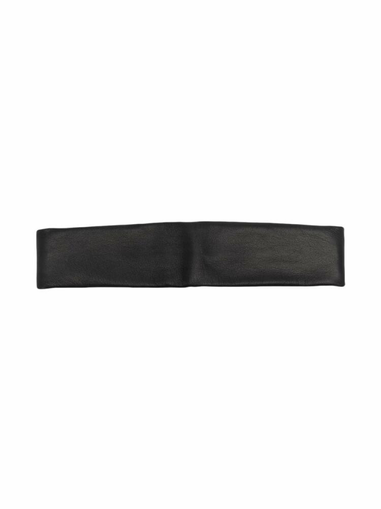 Manokhi elastic plain hair band - Black Cover