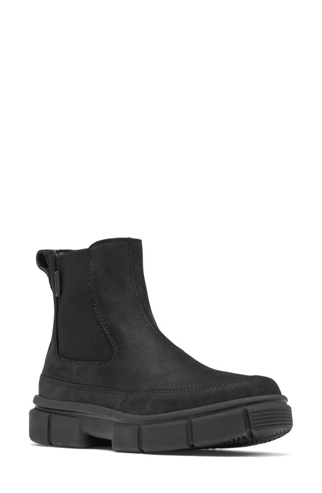 SOREL Explorer Chelsea Boot in Black/Black Cover