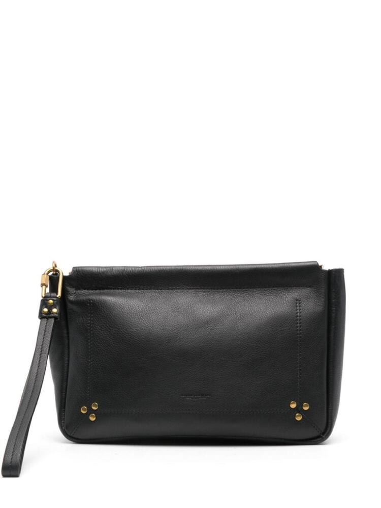 Jérôme Dreyfuss large Clap clutch bag - Black Cover