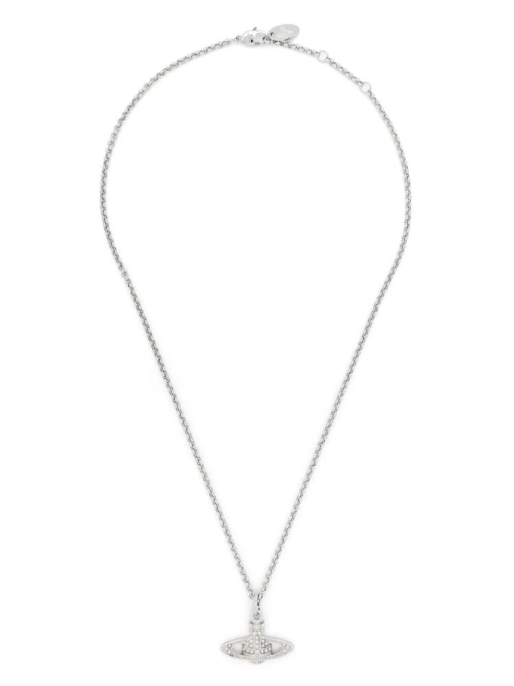 Vivienne Westwood mini Bas Relief Pendant necklace - Silver Cover