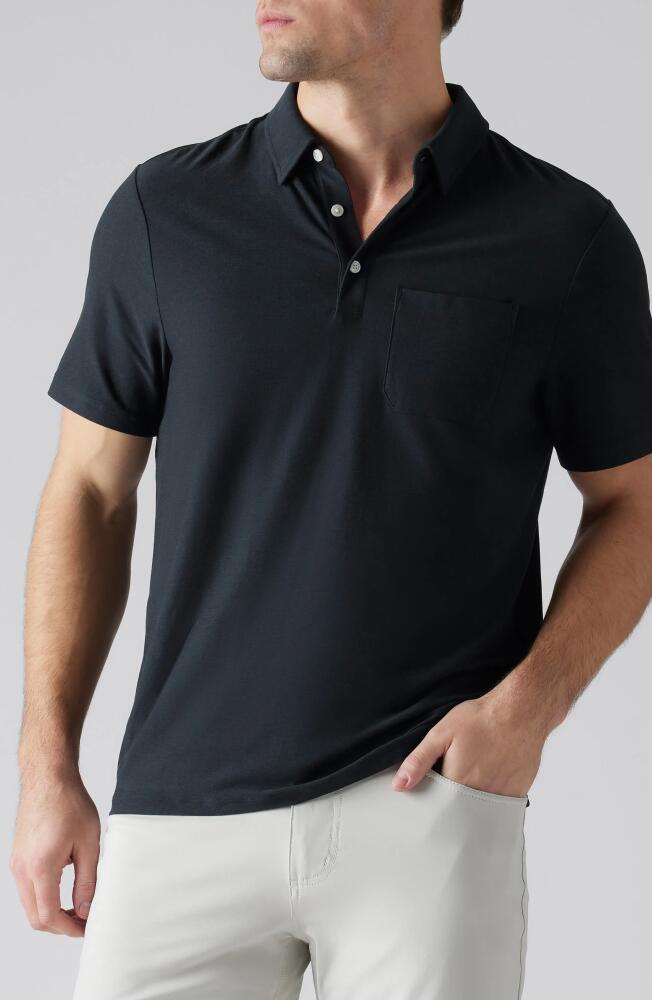 Rhone WFH GoldFusion Performance Polo in Black Cover