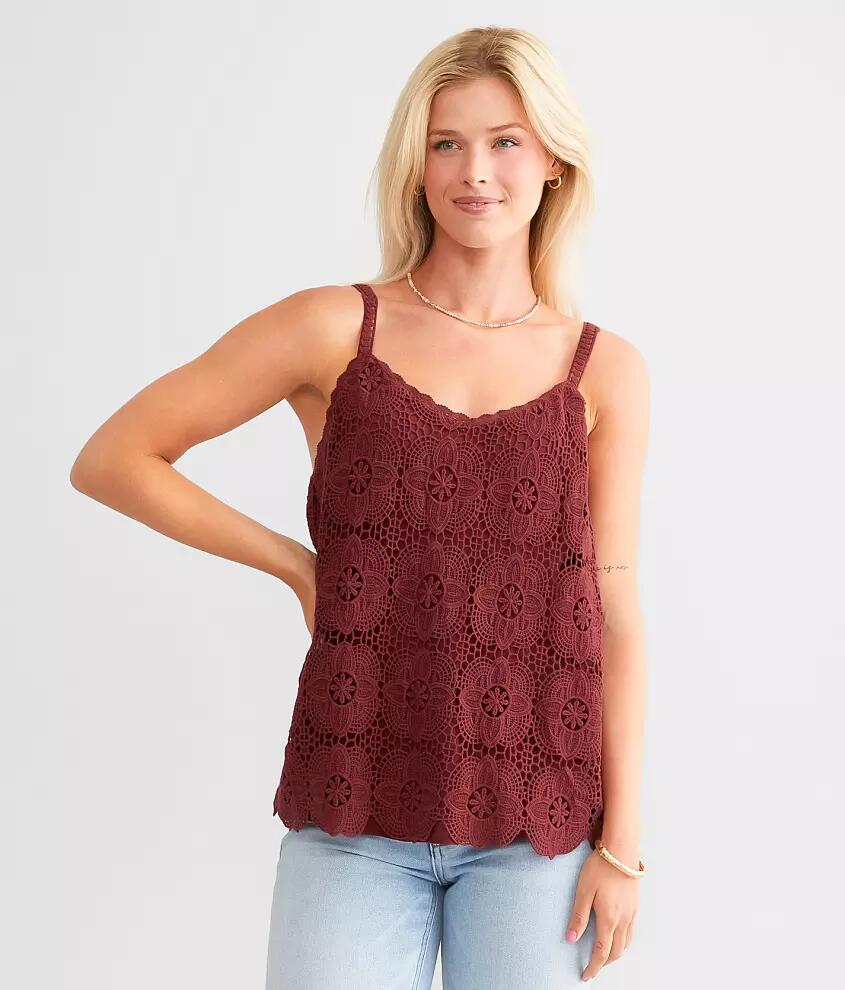 Daytrip Crochet Tank Top Cover