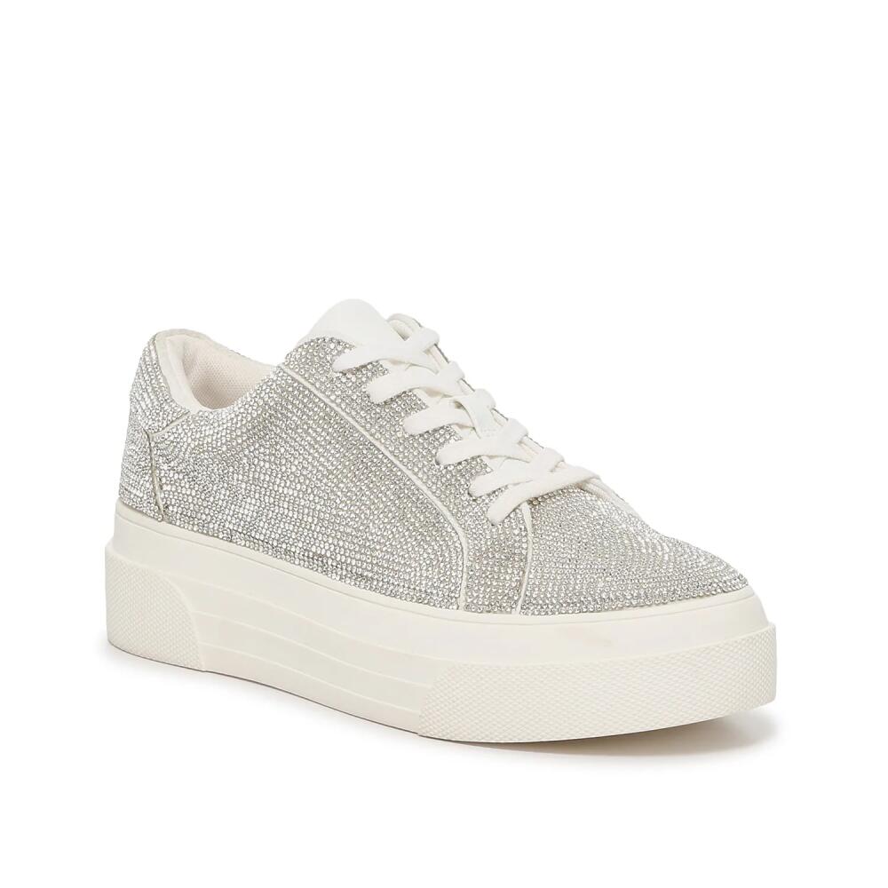 Jessica Simpson Cherello Platform Sneaker | Women's | Silver Metallic Cover