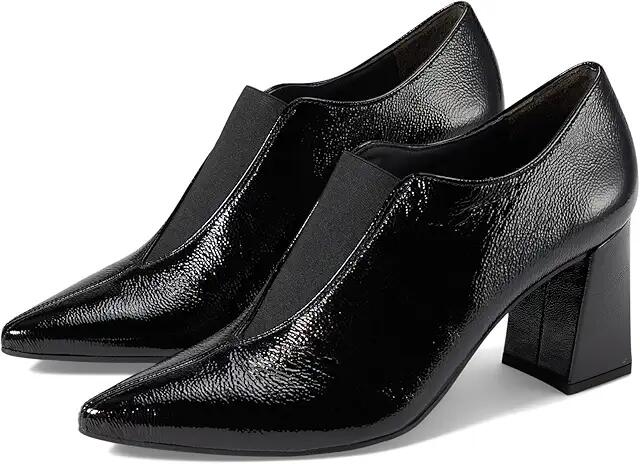 Paul Green Stacia (Black Crinkled Patent) Women's Shoes Cover