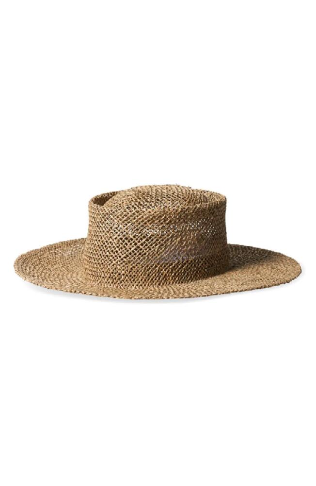 Brixton Westward Straw Hat in Tan Cover