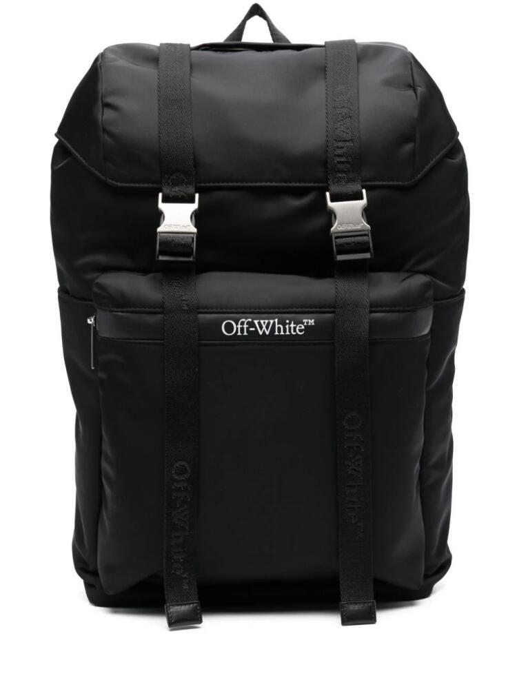 Off-White Outdoor drawstring backpack - Black Cover