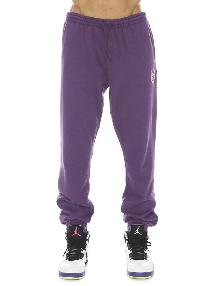 Cult Of Individuality Men's Drawstring Sweatpants - Acai Purple Cover