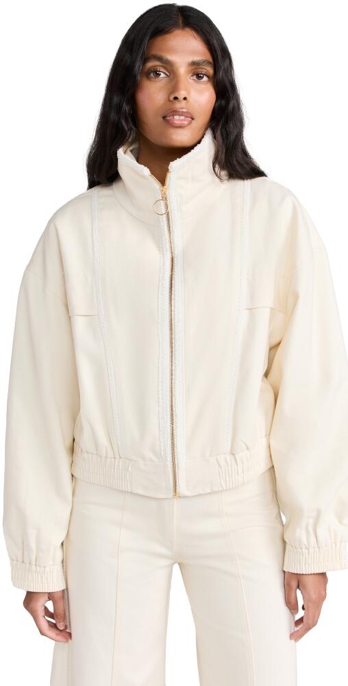 Sabina Musayev Jayden Jacket Coconut Milk Cover