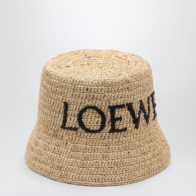 Loewe Natural raffia bucket hat Cover