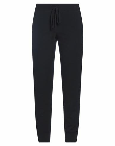 's Max Mara Woman Pants Midnight blue Virgin Wool, Polyamide, Elastane Cover