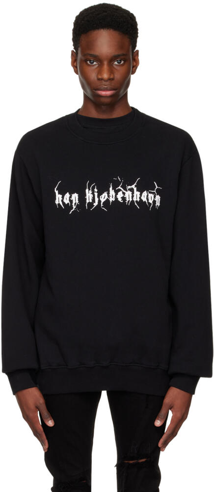 Han Kjobenhavn Black Artwork Sweatshirt Cover