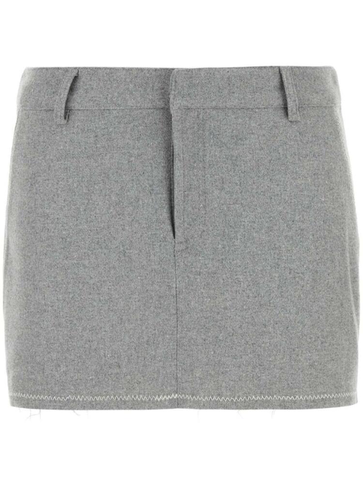 Gimaguas high-waist mini skirt - Grey Cover