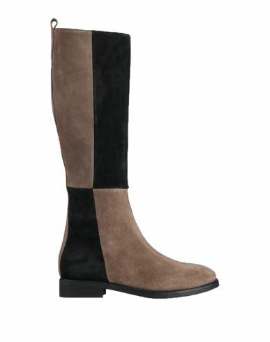 Le Pepite Woman Boot Khaki Soft Leather Cover