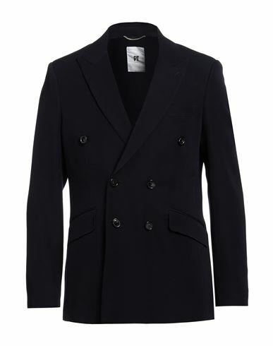 Pt Torino Man Blazer Midnight blue Virgin Wool Cover