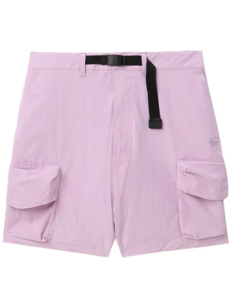 CHOCOOLATE belted cargo shorts - Pink Cover