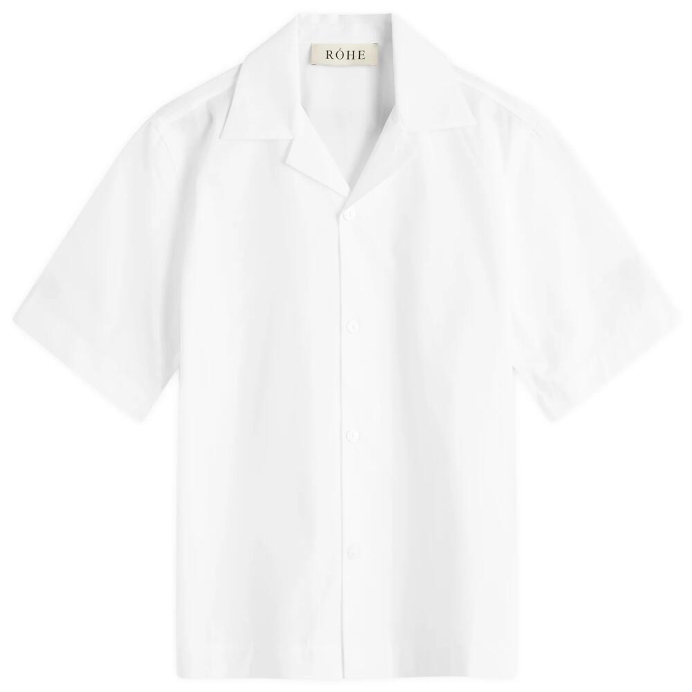 Róhe Men's Oversized Vacation Shirt in Optic White Cover