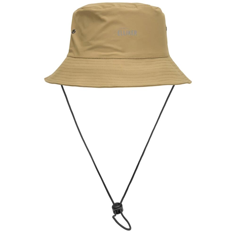 Elliker Burter Packable Tech Bucket Hat in Beige Cover