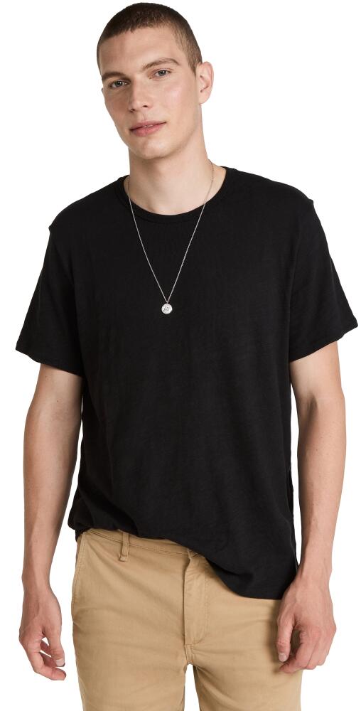 rag & bone Classic Tee Jet Black Cover