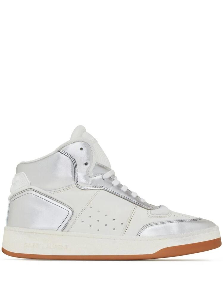 Saint Laurent SL/80 high-top sneakers - White Cover