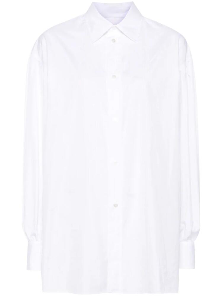 Plan C cotton shirt - White Cover