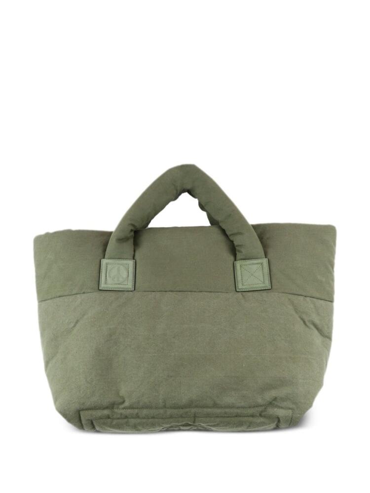 Readymade engraved-detailing tote bag - Green Cover