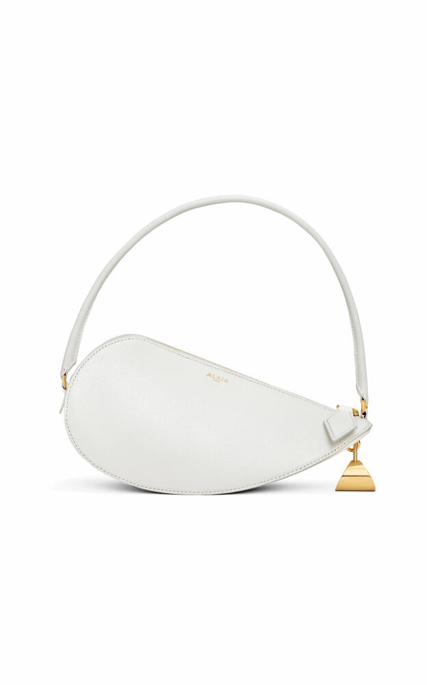 ALAA - Le Demi-Coeur Leather Shoulder Bag - White Cover