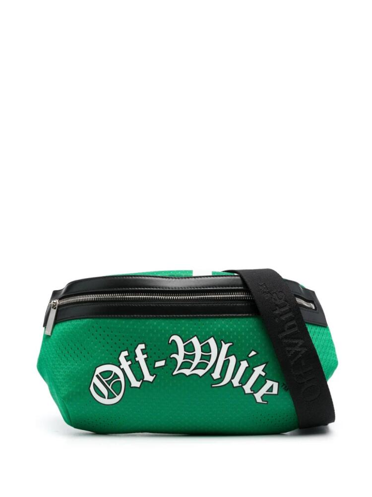 Off-White Core mesh belt bag - Green Cover