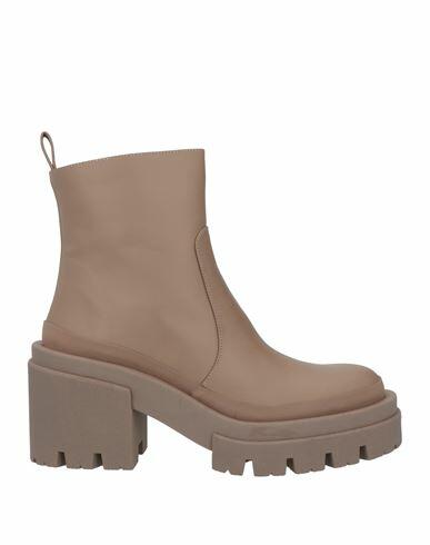 Equitare Woman Ankle boots Light brown Soft Leather Cover