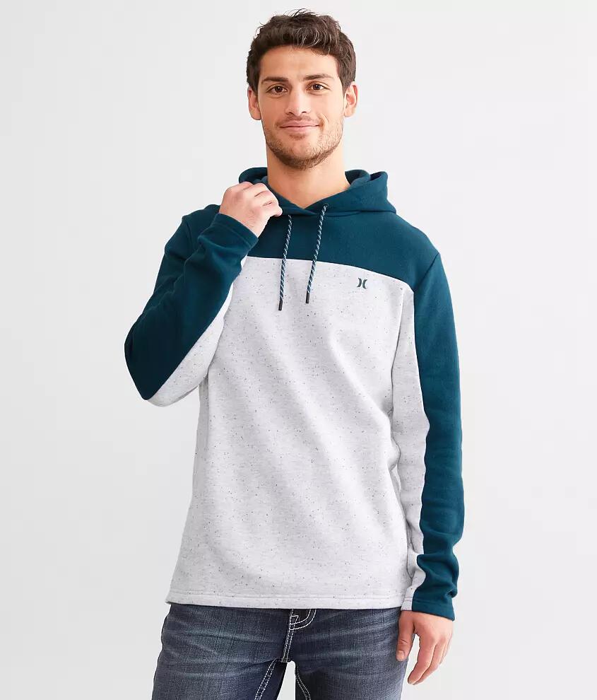 Hurley Speckle Color Block Hooded Sweatshirt Cover