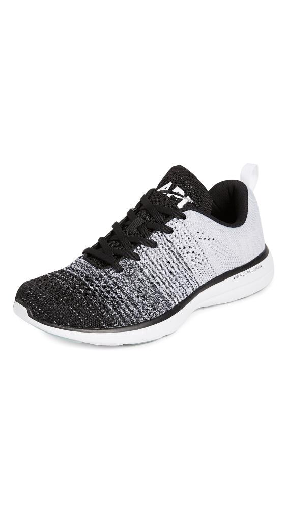 APL: Athletic Propulsion Labs TechLoom Pro Running Sneakers Black/Heather Grey/White Cover