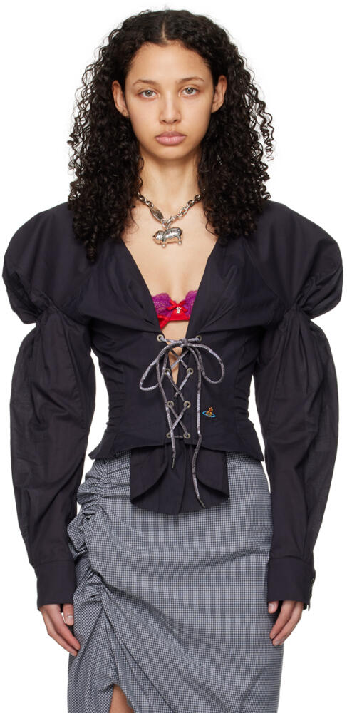 Vivienne Westwood Black Kate Blouse Cover