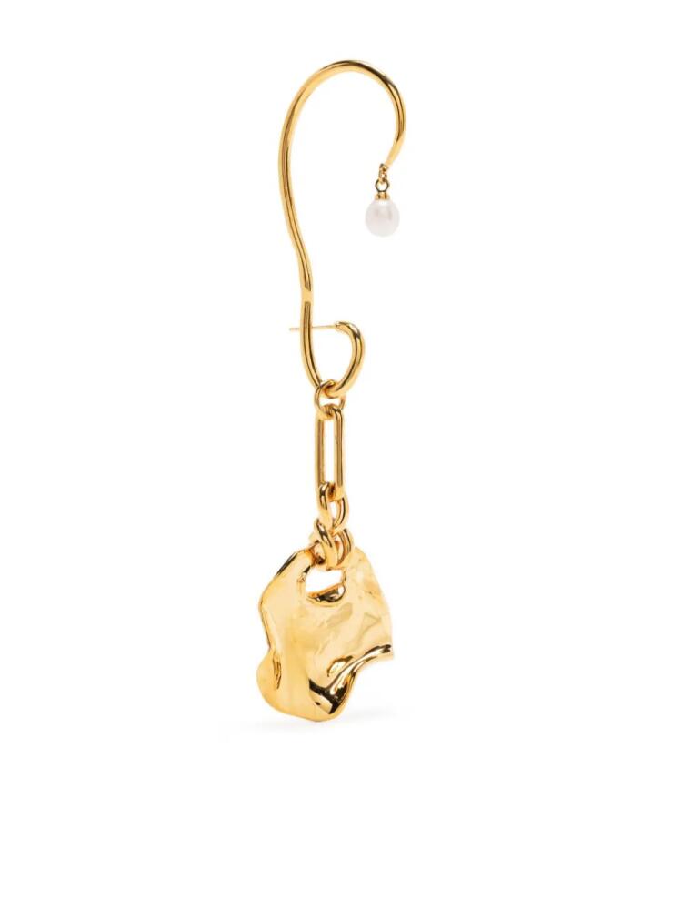 Capsule Eleven Desert Melted Coin ear cuff - Gold Cover