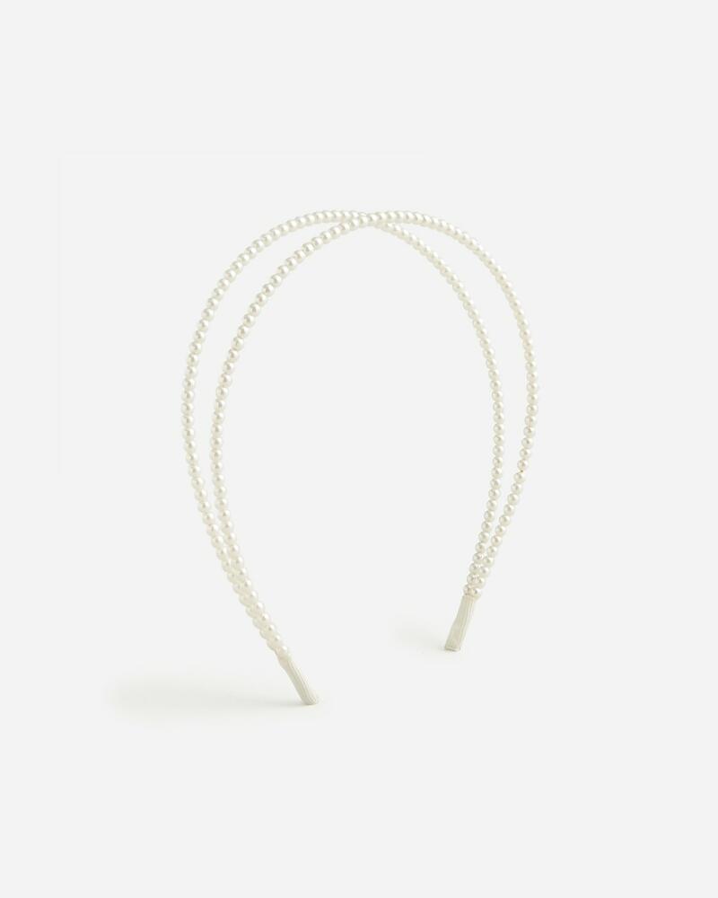 J.Crew Double pearl headband Cover