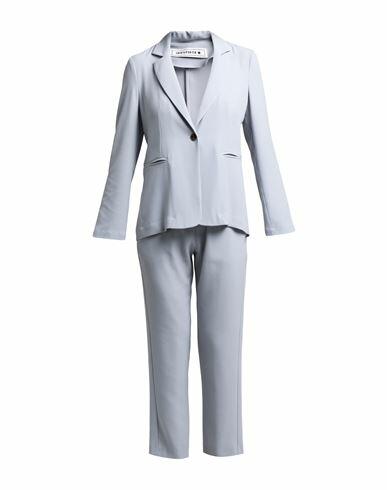 Shirtaporter Woman Suit Grey Polyester, Elastane Cover