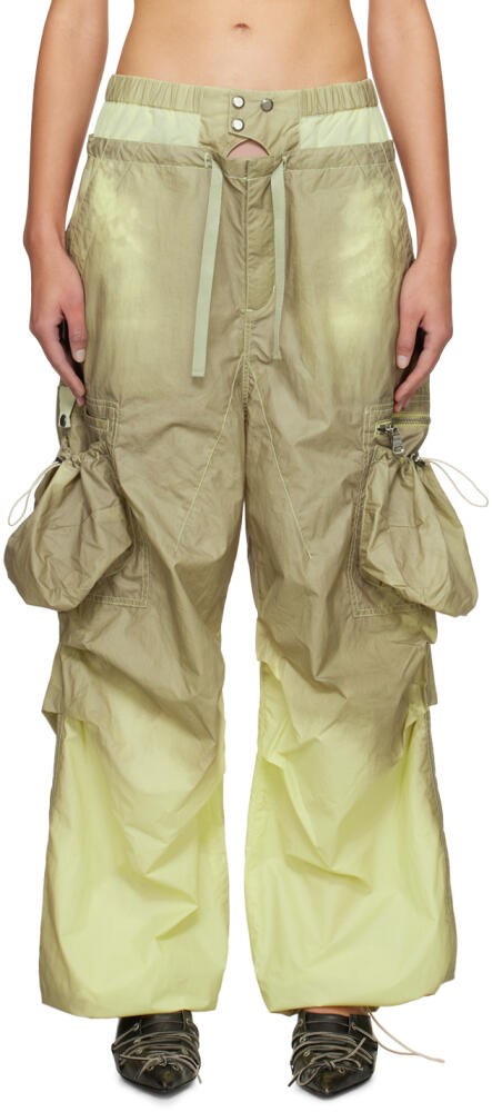 Andersson Bell Khaki Balloon Cargo Pants Cover