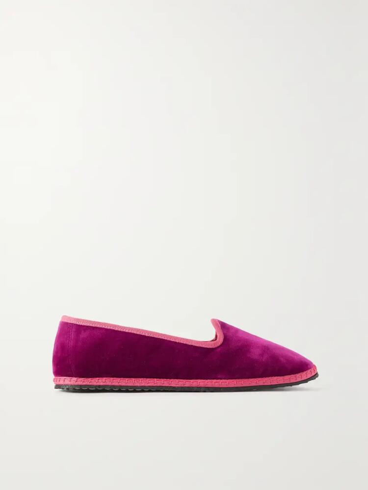 Vibi Venezia - Velvet Slippers - Purple Cover