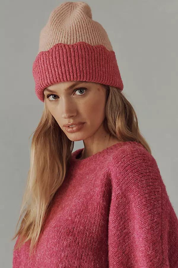 Maeve Scallop Cuff Beanie Cover