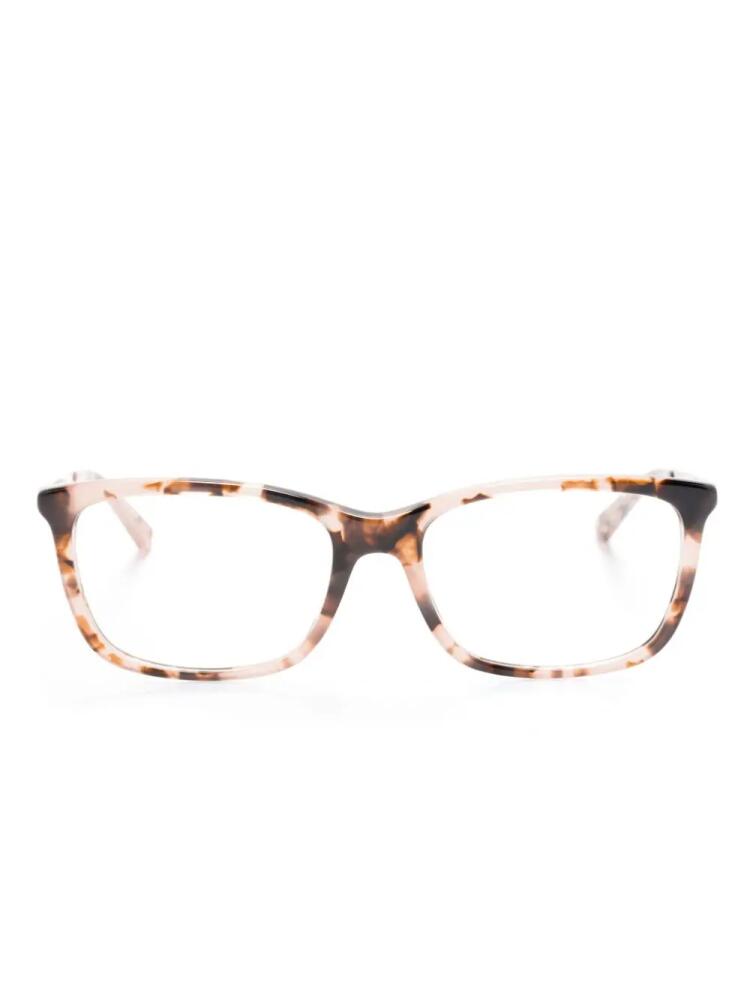 Michael Kors rectangle-frame glasses - Brown Cover