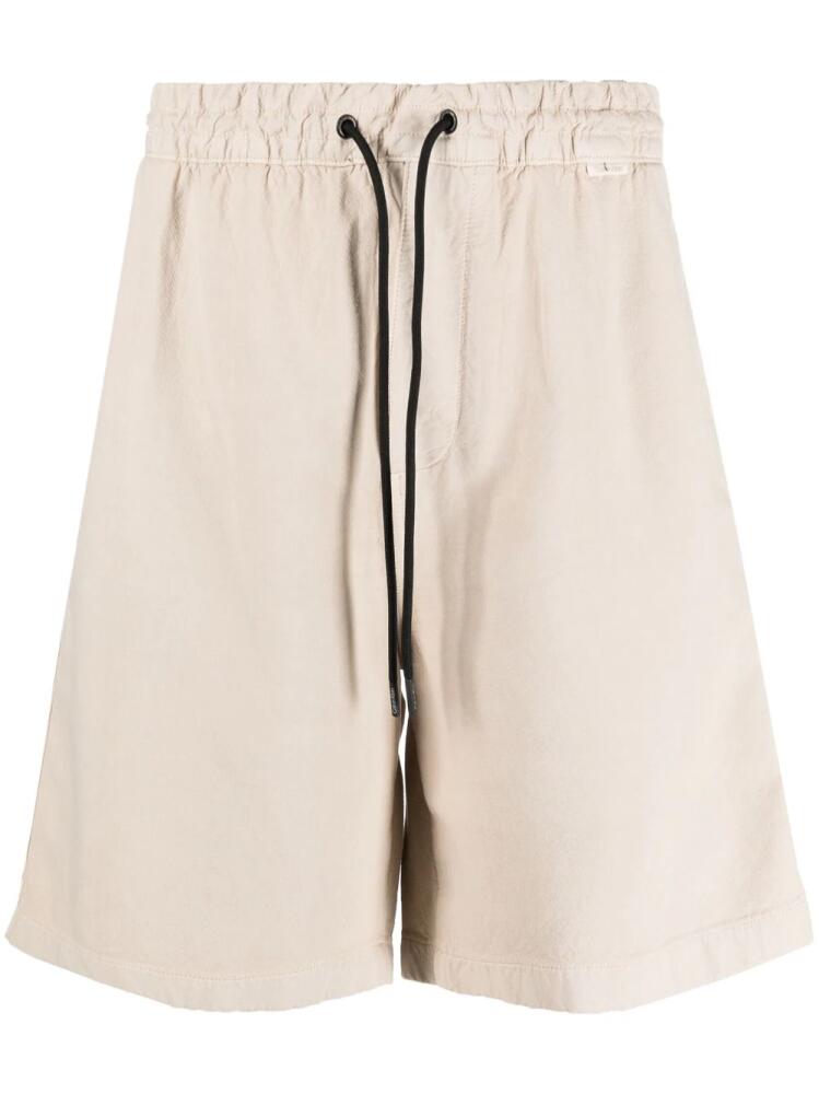 Calvin Klein drawstring track shorts - Neutrals Cover