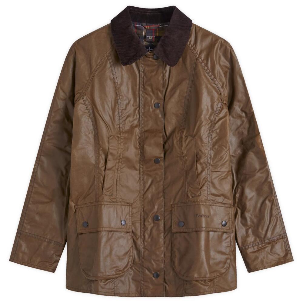 Barbour Women's Beadnell Wax Jacket in Bark Cover