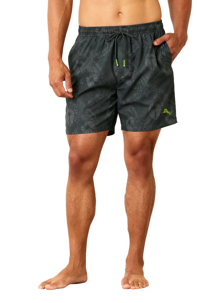 Tommy Bahama Naples Keep it Frondly Swim Trunks in Black Cover