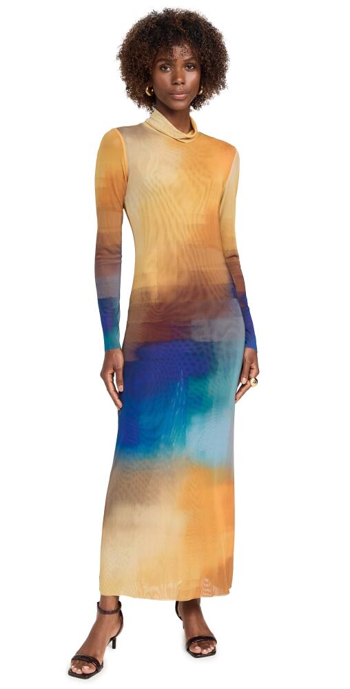 MISA Liv Dress Digital Ombre Cover