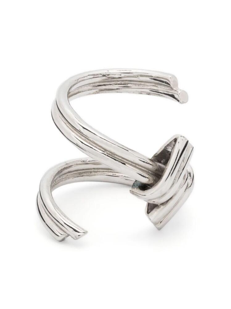 Annelise Michelson Wire knot-detailing ring - Silver Cover