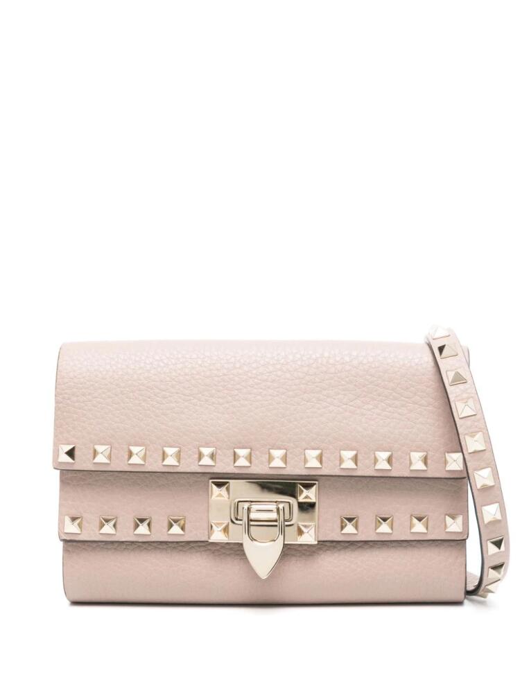 Valentino Garavani Rockstud leather belt bag - Pink Cover