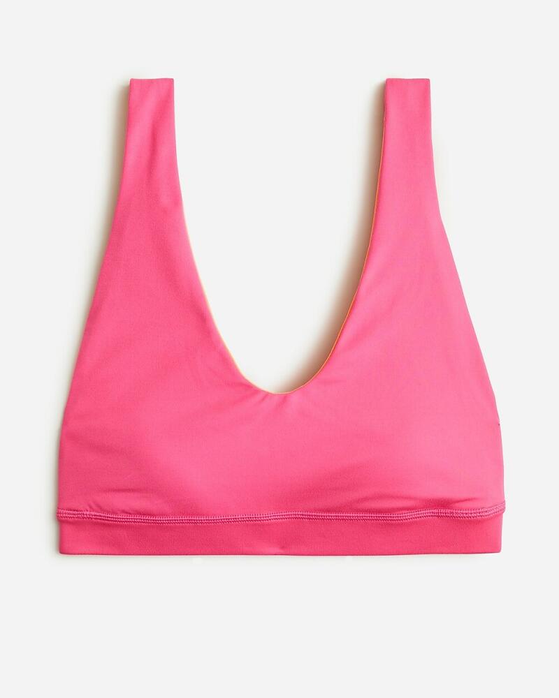 J.Crew CloudStretch V-neck sports bra Cover