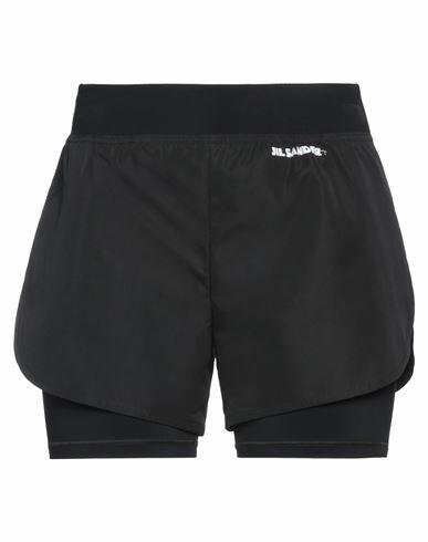 Jil Sander+ Woman Shorts & Bermuda Shorts Black Polyamide, Elastane, Polyester Cover