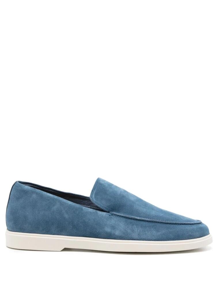 Frescobol Carioca Miguel suede loafers - Blue Cover